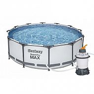 Bazén Steel Pro Max 366 x 100 cm s pískovou filtrací Standard Plus
