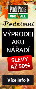 Podzimní výprodej AKU nářadí