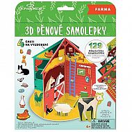 3D pěnové samolepky - farma