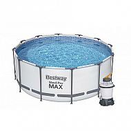 Bazén Steel Pro Max 366 x 122 cm s pískovou filtrací Standard Plus