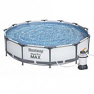 Bazén Steel Pro Max 366 x 76 cm s pískovou filtrací Standard Plus