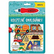 Kouzelné omalovánky - město