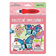 Kouzelné omalovánky - motýli